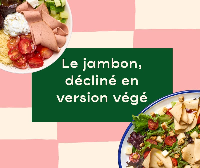 Le jambon, décliné en version végé !