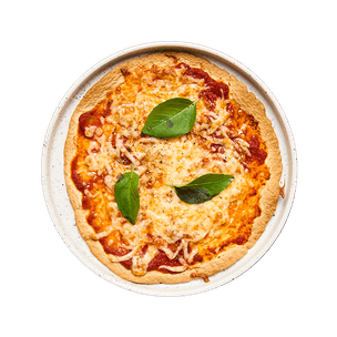 Tortilla façon pizza Margherita au air-fryer