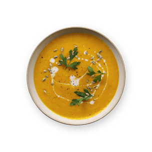 Velouté coco, carotte & gingembre