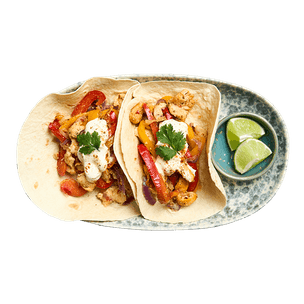 Fajitas au poulet au air-fryer