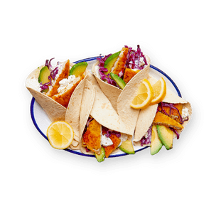 Fish tacos avocat & sauce yaourt