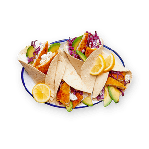 Fish tacos avocat & sauce yaourt