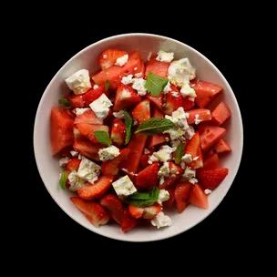 salade-pasteque-fraise-et-feta