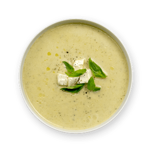 Zucchini Soup with Cream Cheese