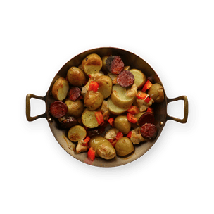 poulet-chorizo-et-legumes-rotis