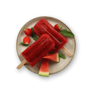Watermelon Strawberry Popsicle