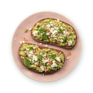 The ultimate avocado toast