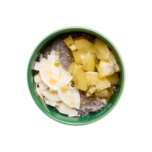 Pudding de chia au kiwi & coco