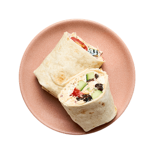 Greek Chicken Salad Wrap