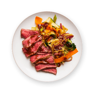 Bœuf façon Tataki & wok de légumes
