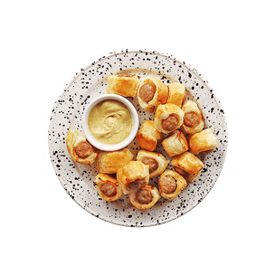 Feuilletés à la saucisse