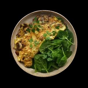 omelette-aux-champignons
