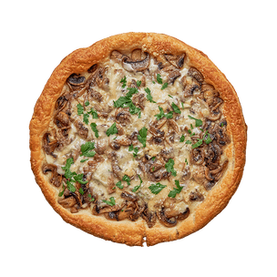 Tarte fine champignons & gorgonzola