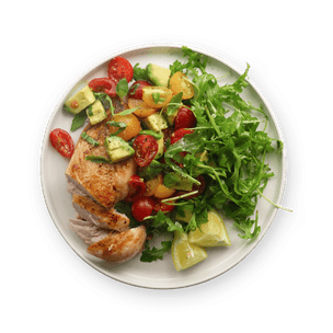 Chopped Summer Salad with Chicken