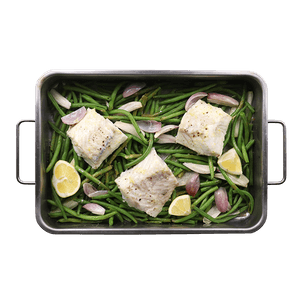 Roast Codfish & Green Beans