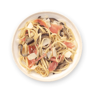 Eggplant and parmesan pasta