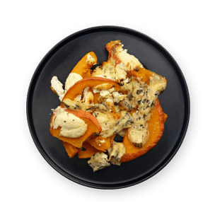 Roasted Squash with Fourme d'Ambert