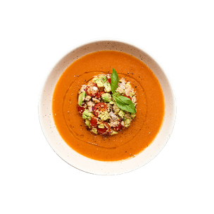 Tartare d'avocat & gazpacho