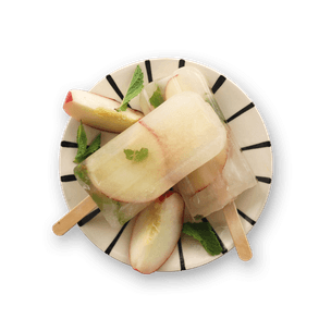 Peach Mint Popsicle