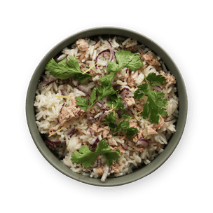 salade-de-riz-thon-et-coriandre