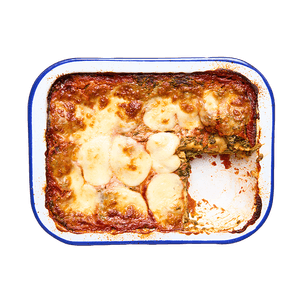 Lasagnes d'épinards à la ricotta & sauce tomate