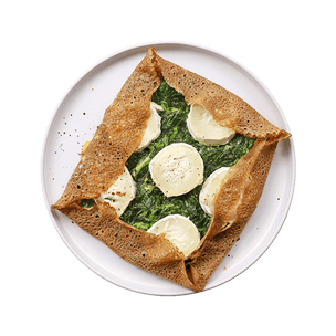 Galette épinards & chèvre