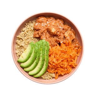 Bowl au poulet façon mafé & quinoa bowl-au-poulet-facon-mafe-et-quinoa