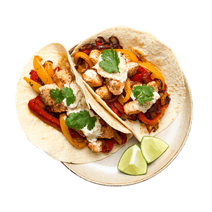 Fajitas au saumon au air-fryer