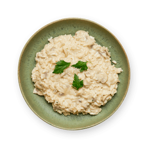 Risotto champignons ail & fines herbes