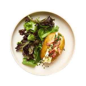 Pommes de terre farcies au camembert