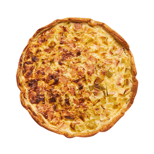 Quiche au blanc de dinde & poireaux