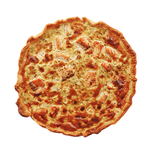 Quiche saumon poireau