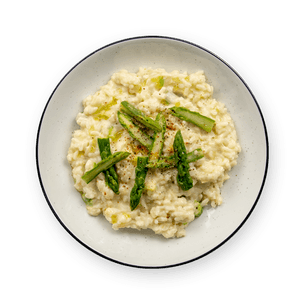Asparagus risotto