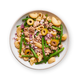 salade-pates-thon-et-haricots