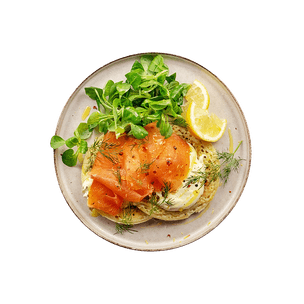 Blini with Smoked Salmon