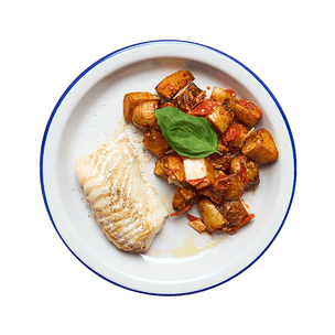 Air Fryer Cod & Italian-Style Potatoes