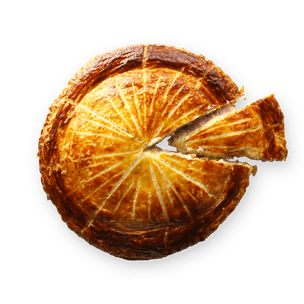 Feuilleté au jambon & fromage