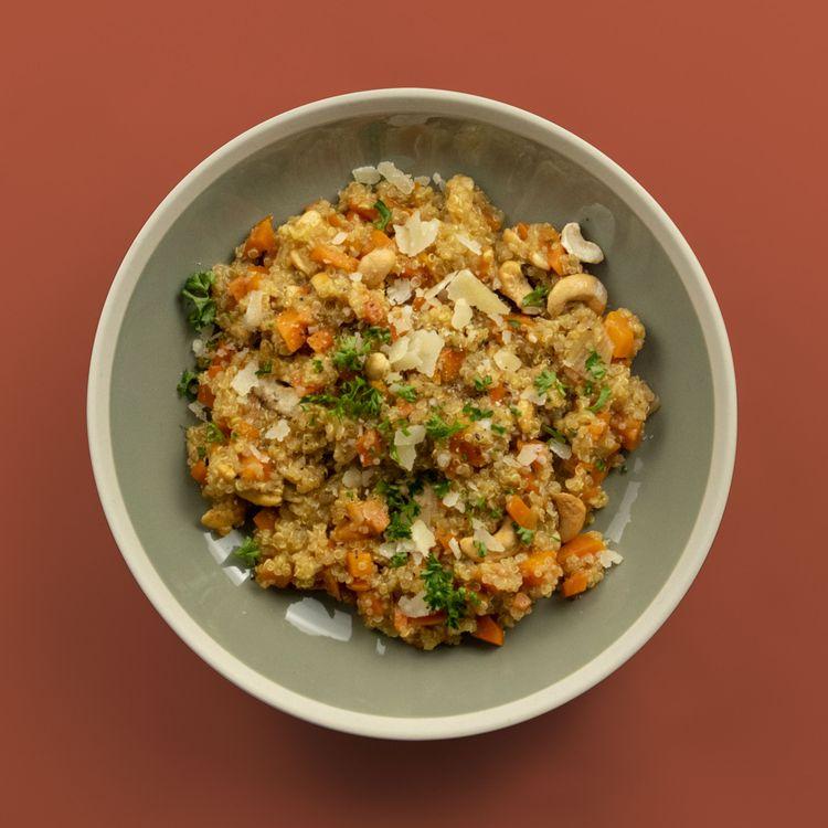 Risotto de quinoa aux carottes - Thermomix