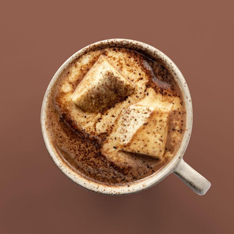 Chocolat chaud & marshmallows - Thermomix
