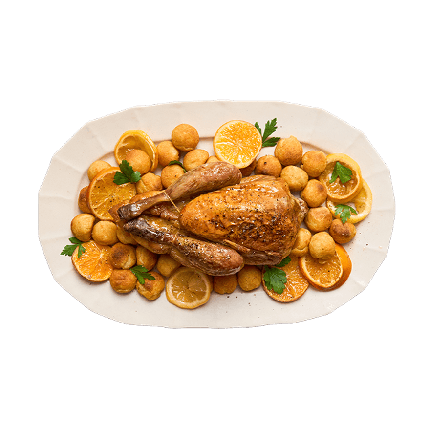 Pintade aux agrumes Pintade aux agrumes