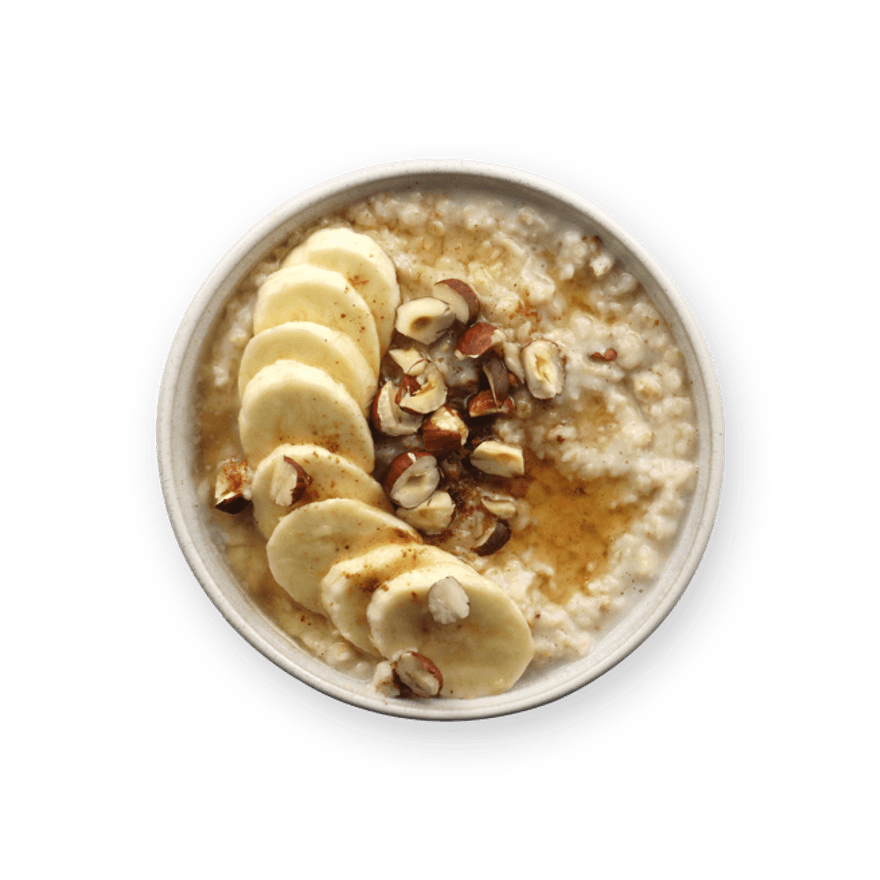 Porridge à la banane & cannelle