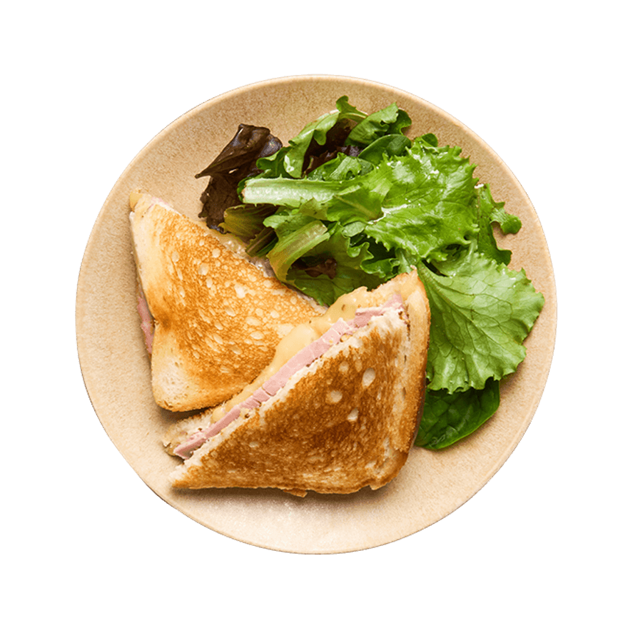 Grilled cheese raclette & jambon Grilled cheese raclette & jambon