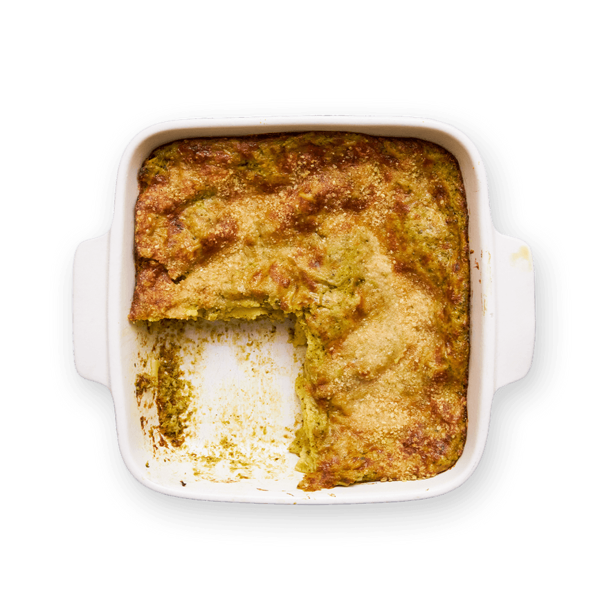 Lasagnes pesto & brocolis