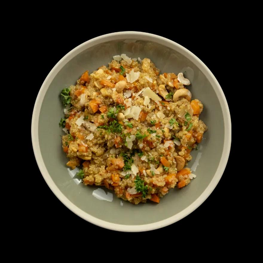 Risotto de quinoa aux carottes