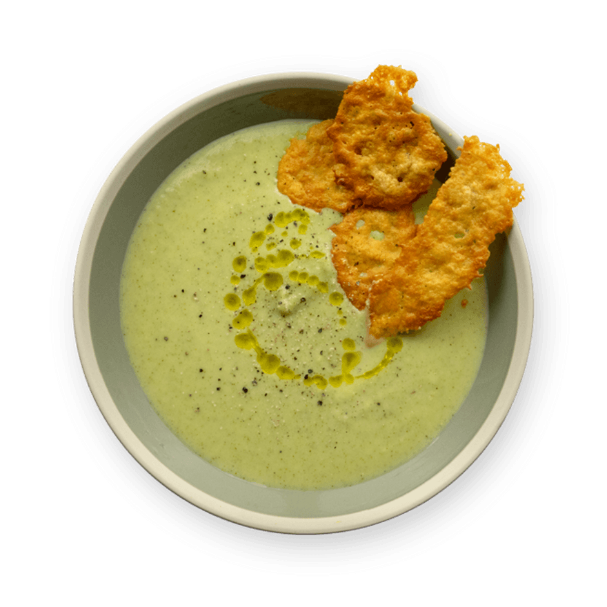 Soupe brocoli & parmesan