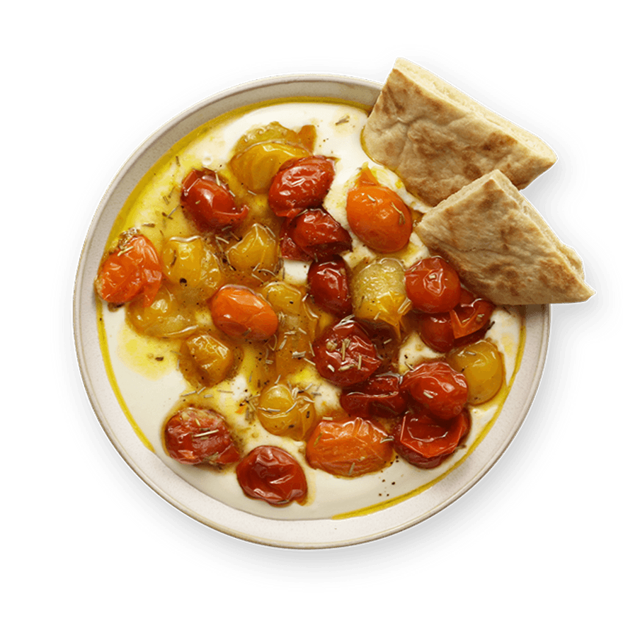 Dip feta & tomates cerises rôties
