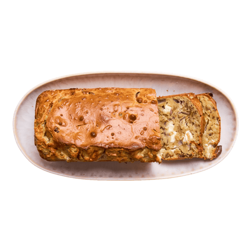 Cake au chèvre & noix Cake au chèvre & noix