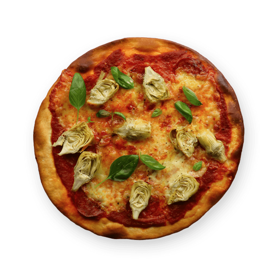 Pizza chorizo & artichaut