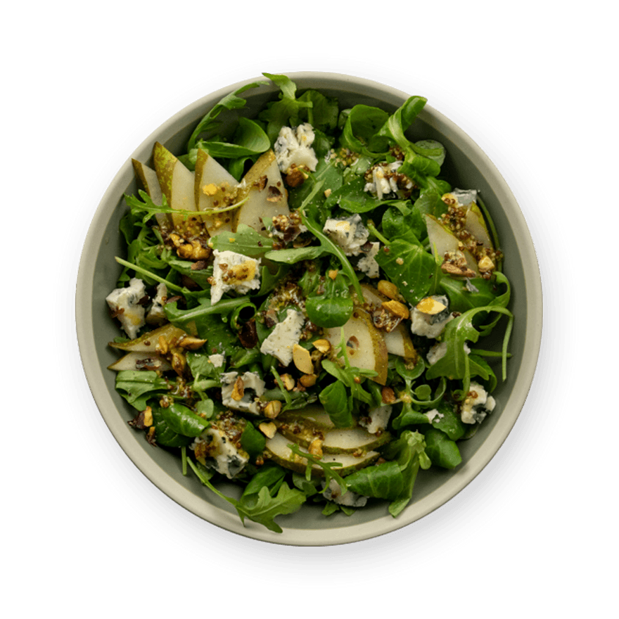 Salade poire & roquefort