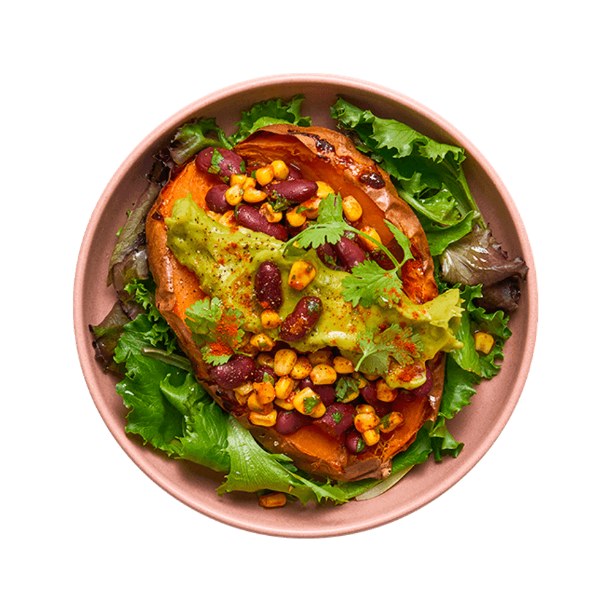 Patates douces au four façon Tex-Mex Patates douces au four façon Tex-Mex